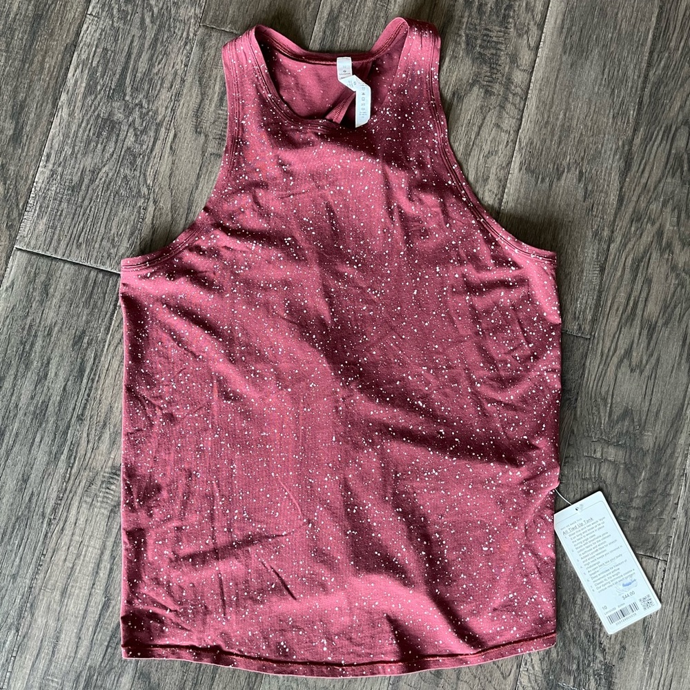 Lululemon all tied up tank NWT